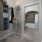 a closet attached to a bathroom